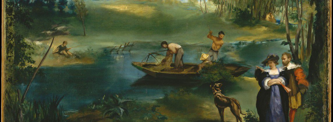 Édouard Manet, "Fishing" (circa 1862–63)